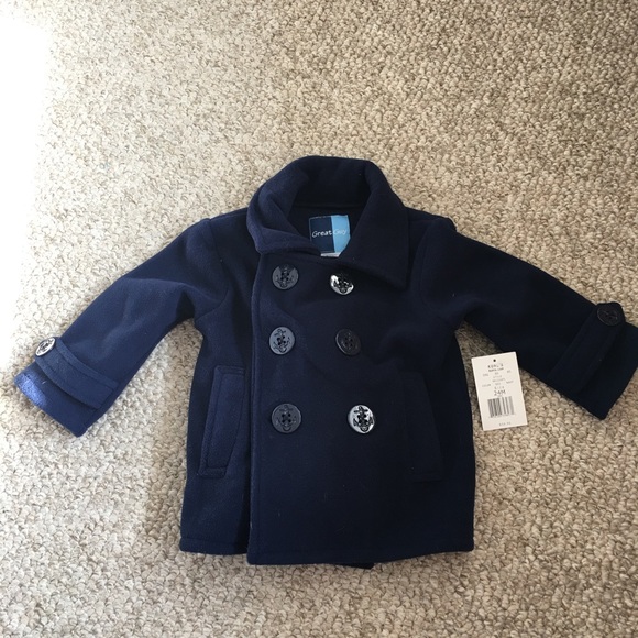Other - Toddler boy fleece peacoat